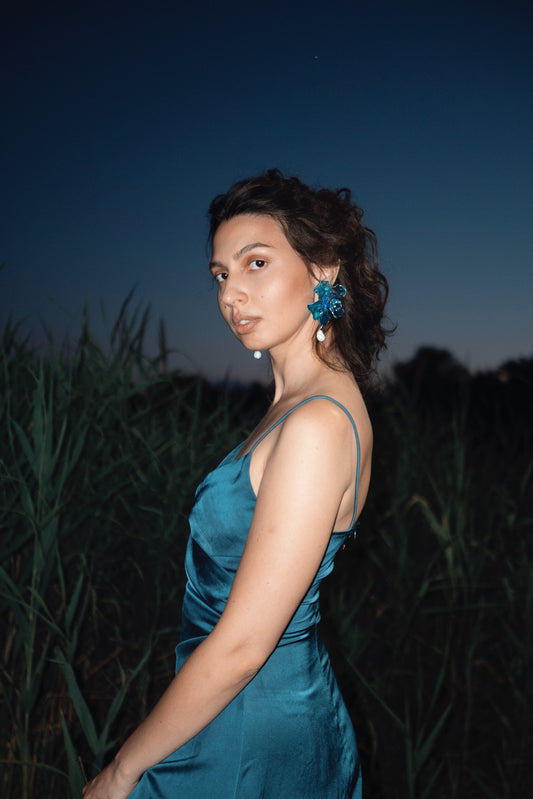 Сережки Blue As my Heart