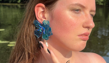 Сережки Blue As my Heart