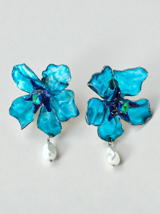 Сережки Blue As my Heart