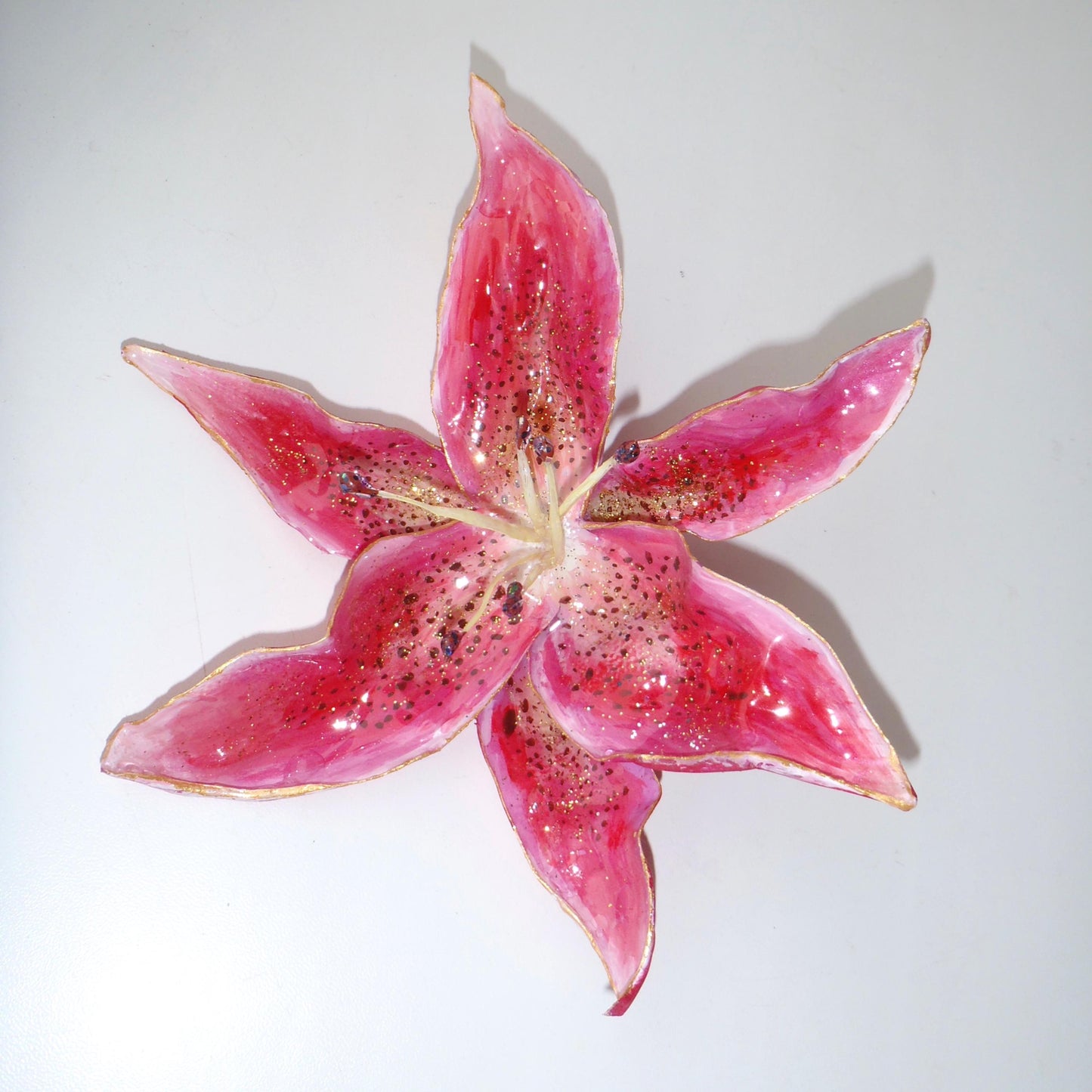 Tiger Lily hairclip