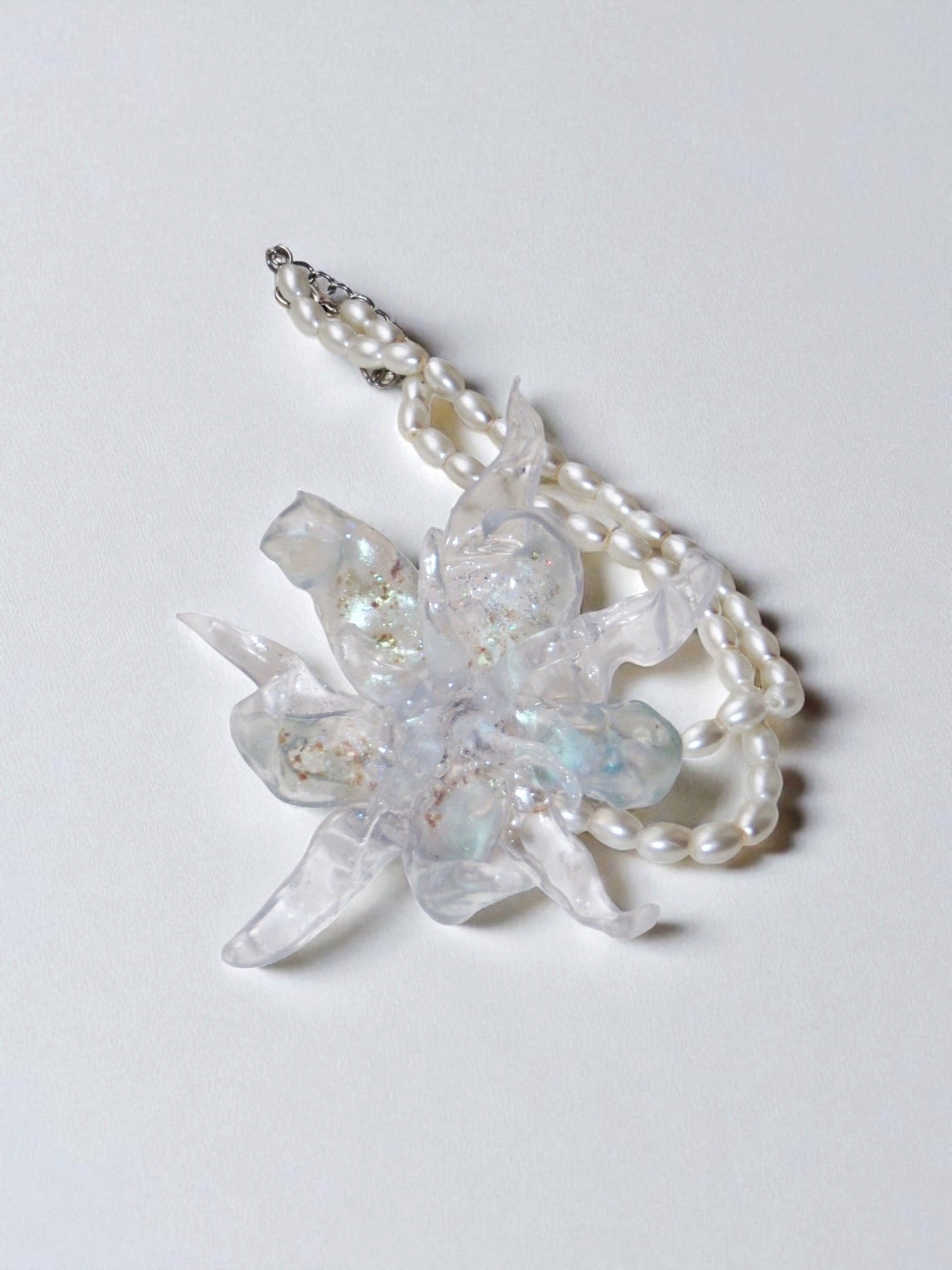 Blue Flower necklace