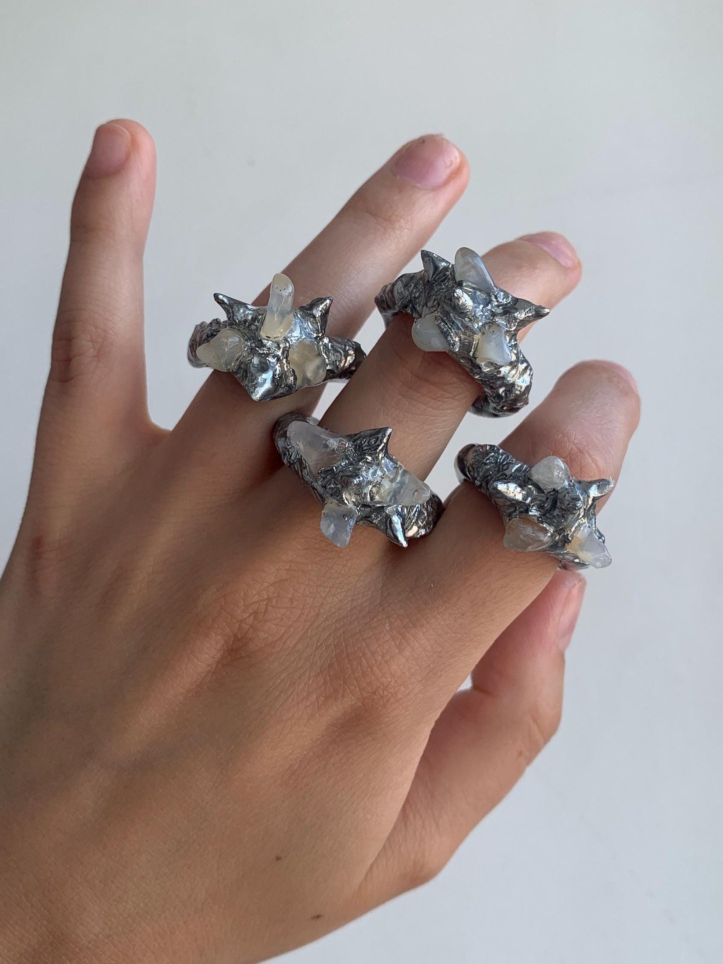 Fake tooth ring